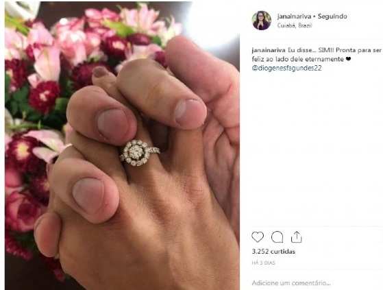 Eu disse SIM!...escreveu a deputada no Instagram.