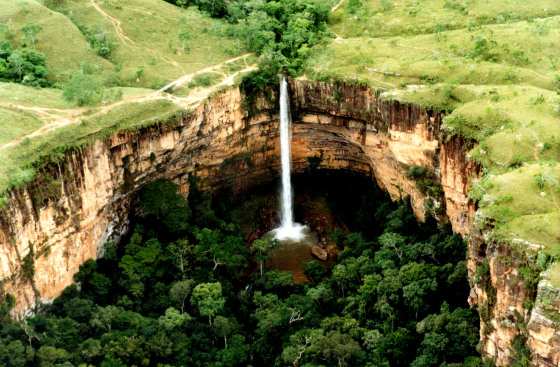 Acidente na cachoeira Véu de Noiva marcou os mato-grossenses.