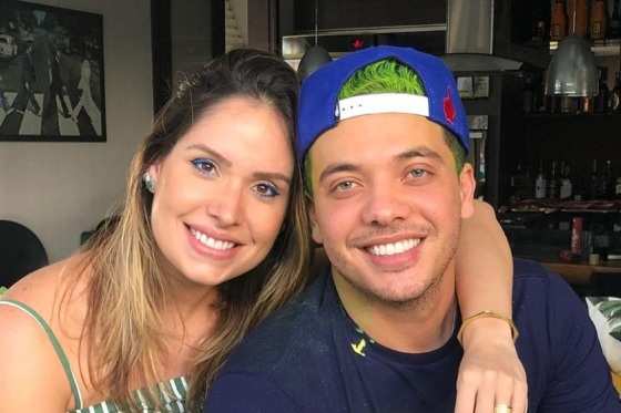 Thyane Dantas e marido, o cantor Wesley Safadão.
