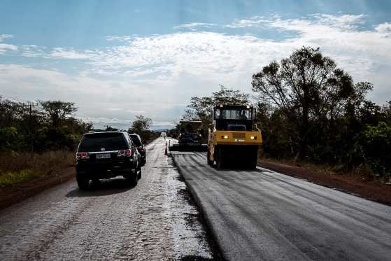 Obras de pavimentação da MT-246 custam R$ 15,1 milhões.