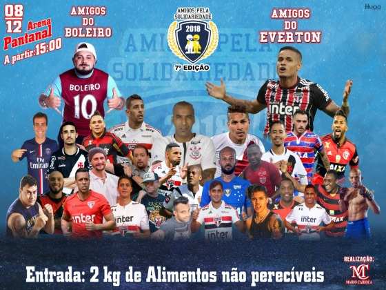 O evento Amigos Pela Solidariedade é uma ação voluntária que visa arrecadar alimentos não perecíveis e colaborar com entidades filantrópicas