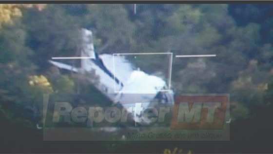 Eles estavam desaparecidos após aeronave cair na região da Serra do Mangaval, em Cáceres.