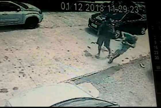 Câmera registra agressão de Humberto Cavalcante sobre José Guilherme Santiago