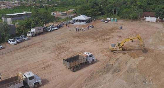 A construção do Sistema Sul faz parte do projeto “Águas Cuiabá 300 Anos”.
