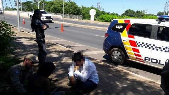 A ocorrência foi registrada na Central de Flagrantes do Bairro Parque do Lago.