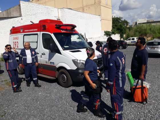 Equipe do Samu tem seis meses de salários atrasados.