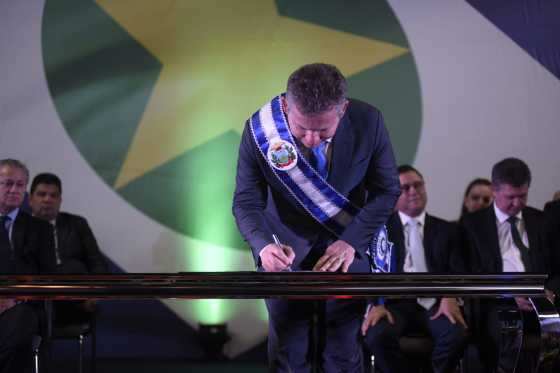 A declaração do novo governador ocorreu durante a posse do novo secretariado.