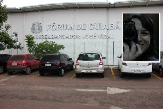 No detalhe, a professora Rafaela Ribeiro que atropelou três jovens na Avenida Isaac Póvoas