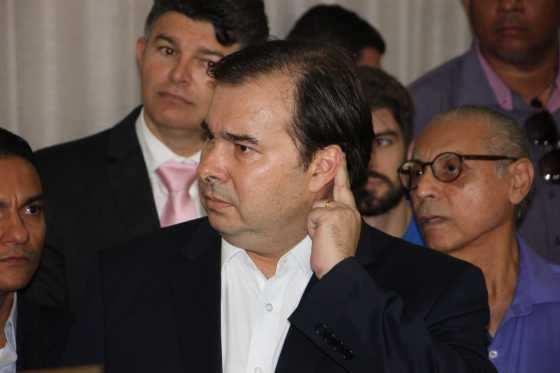 Maia esteve em Cuiabá nesta sexta (18) em reunião com Mauro Mendes