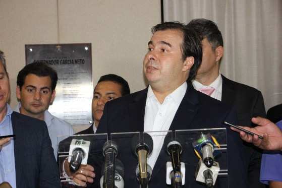 Presidente da Câmara Federal esteve em Cuiabá nesta sexta (18)