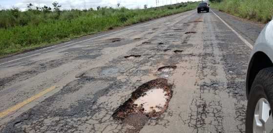 O RepórterMT percorreu parte da MT-351 durante o fim de semana.