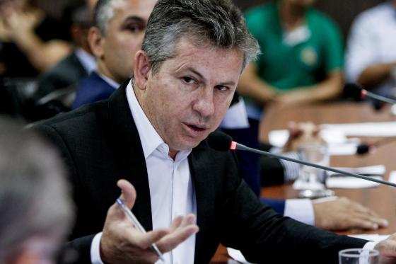 Governador Mauro Mendes tenta manobra financeira para ter alívio no caixa do Estado.