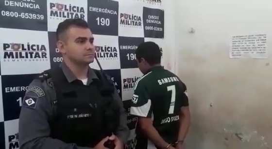 Tenente João Neto explica que o pai, Cleiton da Paixão Guimarães confessou o crime.