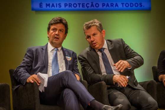 Ministro da Saúde, Luiz Mandetta garantiu ajuda ao governador Mauro Mendes, desde que haja um plano de recuperação econômica da unidade.