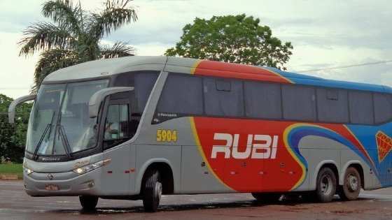 Expresso Rubi atua em linhas intermunicipais como Cuiabá a Chapada dos Guimarães.