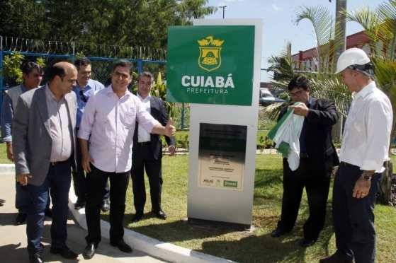 Unidade foi entregue à comunidade em solenidade realizada pela Prefeitura de Cuiabá e a concessionária Águas Cuiabá nesta terça-feira (07).