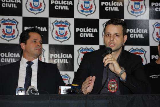 Delegado Luiz Henrique Damasceno foi um dos coordenadores da operação.