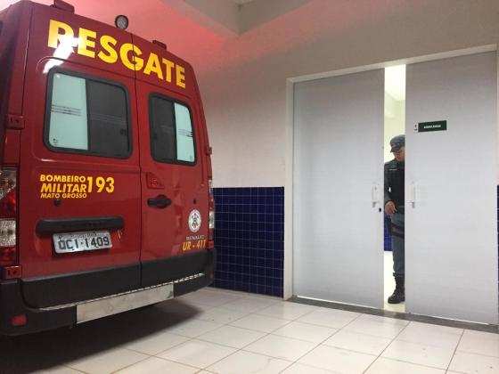 Bombeiros encaminharam a vítima ao Hospital São Lucas.