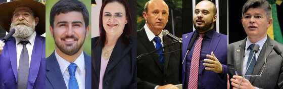 Da esquerda para direita: Nelson Barbudo, Emanuelzinho, Rosa Neide, Neri Galler, Dr. Leonardo e José Medeiros.