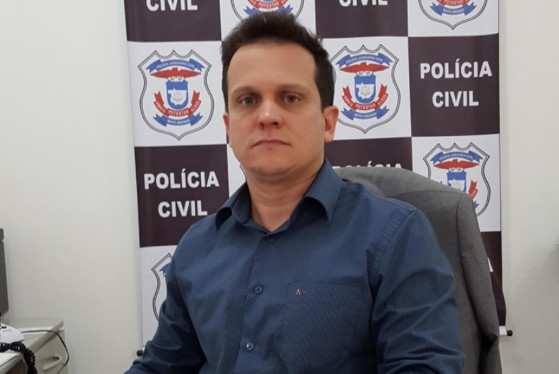 Delegado André Ribeiro autuou o assassino em flagrante.