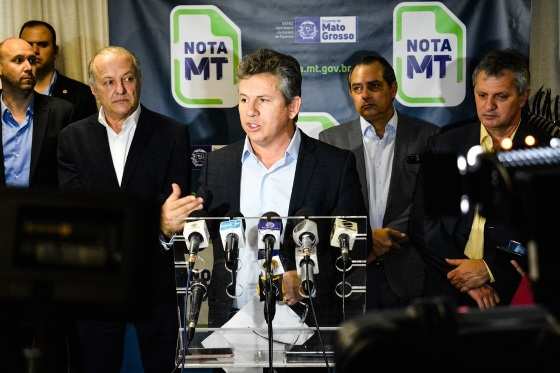 Mauro Mendes falou sobre o caso na tarde desta quinta-feira (04), em coletiva no Palácio Paiaguás.