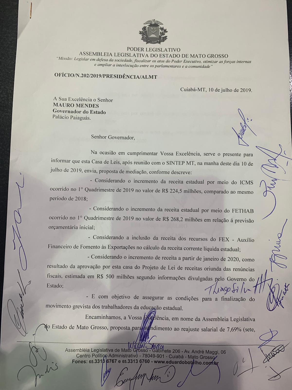 proposta fim greve professores al