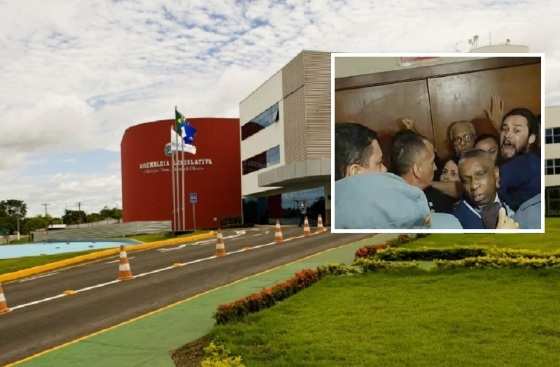 Confusão aconteceu na manhã desta quinta-feira. Greve dura 53 dias.