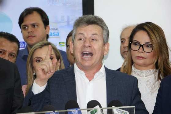 O governador Mauro Mendes defende candidatura própria para Prefeitura da Capital.