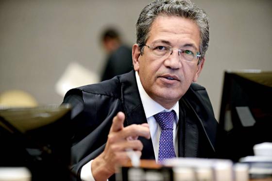 Corregedor nacional Mauro Campell esteve em cerimônia no TJMT nesta terça-feira.