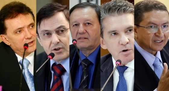 Os cinco conselheiros titulares foram afastados de seus cargos em setembro de 2017, após a deflagração da operação Malebolge.