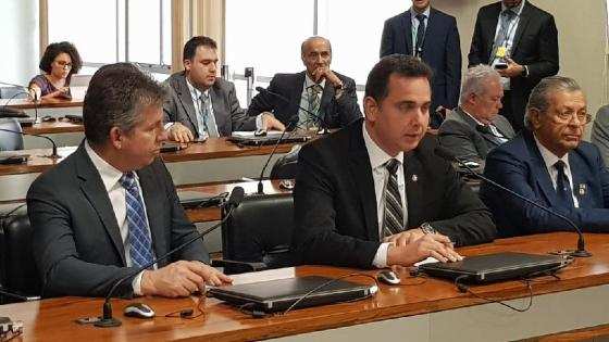 Governador acompanha aprovação do empréstimo pela Comissão de Assuntos Econômicos do Senado