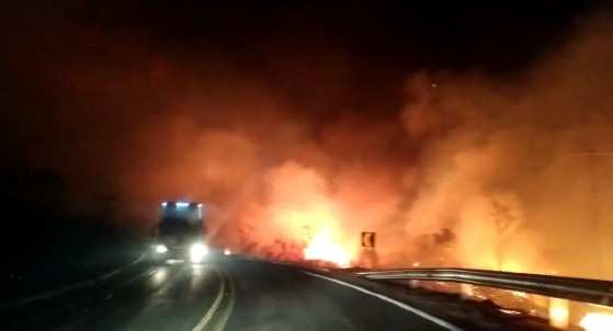 Chapada na noite desta segunda-feira (09).