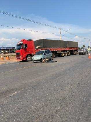 O acidente aconteceu na saída de Cuiabá para Rondonópolis.