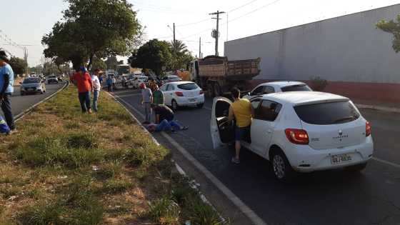 O acidente aconteceu na Rodovia Palmiro Paes de Barros.