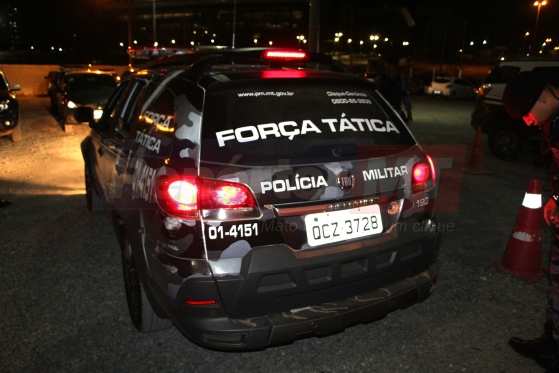 Força Tática atendeu a ocorrência.