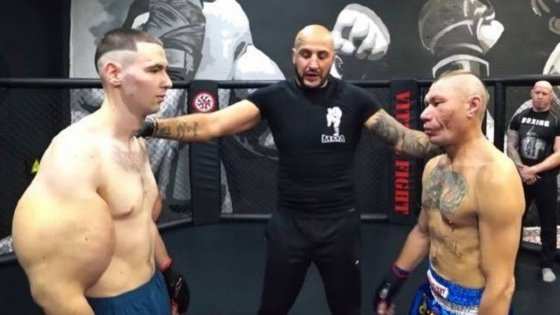 'Popeye' russo faz estreia no MMA