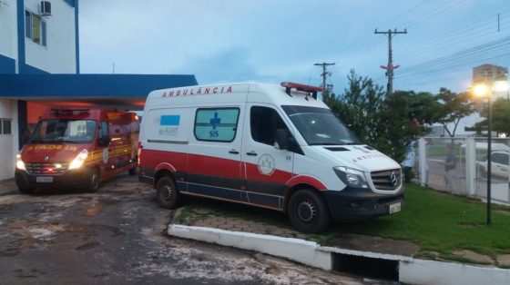 Corpo de Bombeiros resgatou as vítimas e encaminhou ao Hospital Regional.