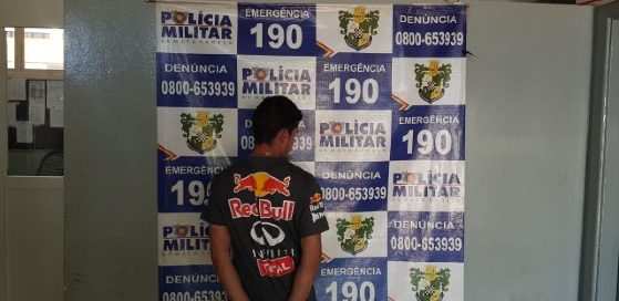 W.B.M., 24 anos, foi preso.