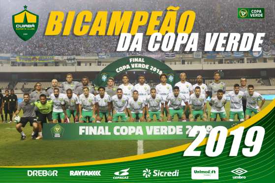 Cuiabá comemora o bicampeonato da Copa Verde