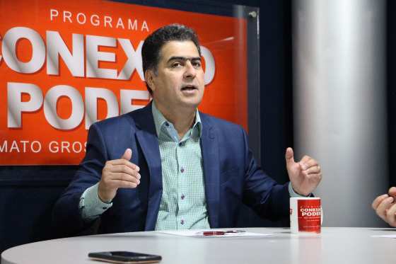 Emanuel Pinheiro no programa Conexão Poder.