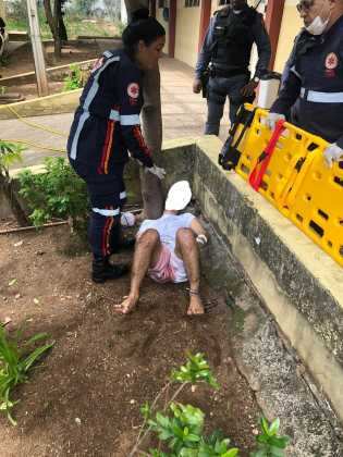 Wadson Sales Leonel foi encontrado no corredor da Escola Cesário Neto.