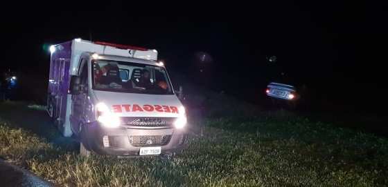 Resgate foi acionado, mas o motorista morreu ainda no local do acidente .