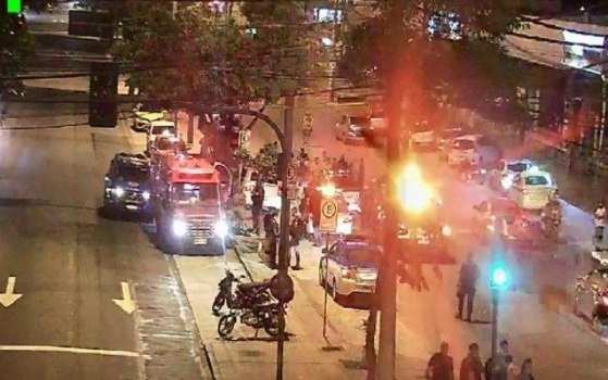 Avenida Dom Hélder Câmara chegou a ficar fechada, mas já foi liberada.