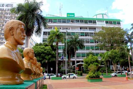 Palácio Alencastro, sede da Prefeitura da Capital.
