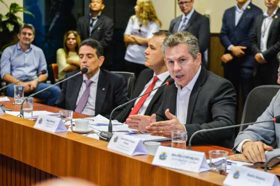 A decisão foi apresentada aos membros do Conselho da Previdência durante reunião no Palácio Paiaguás, nesta quinta-feira (5).