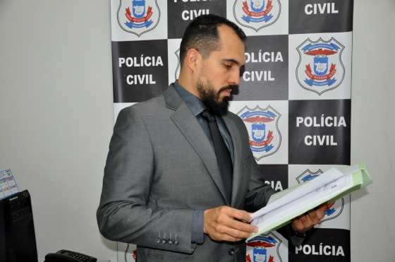 Delegado Marcel Gomes Oliveira, da Delegacia Especializada de Homidícios e Proteção à Pessoa (DHPP) de Cuiabá