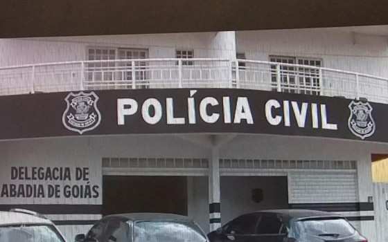 Delegacia de Polícia Civil em Abadia de Goiás.