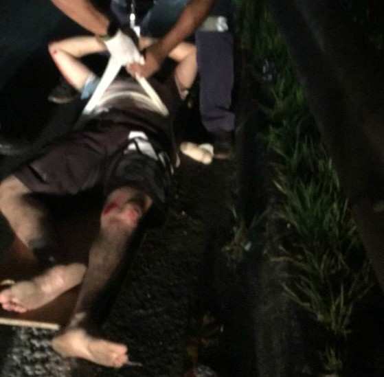 Mãe encontrou seu filho caído no chão após acidente em Praia Grande, SP 