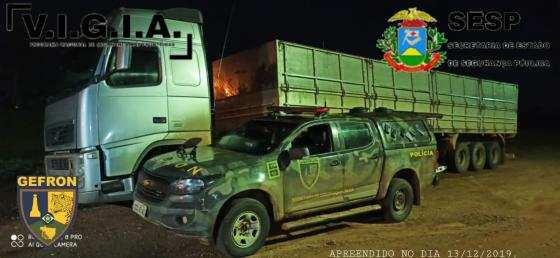 Segundo o Gefron, o trio possui diversas passagens pela polícia.