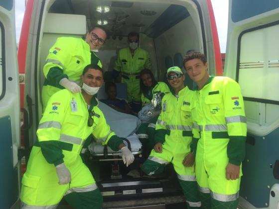 O caso aconteceu na manhã de sábado (14), no km 744 da BR-163.